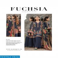 Fuchsia baroque Wholesale pakistani Salwar kameez