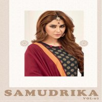 avc samudrika vol-7 Wholesale cotton Work dress material