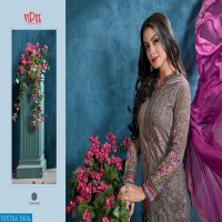 Vipul Petals Wholesale Cotton Work Dress Material