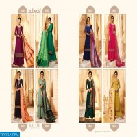 Zubeda Krithi banaras Digital Dupatta Wholesale Dresses
