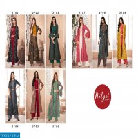 LT present nitya vol 37 NX reyon long top with bottom and long jacket collection