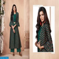 LT present nitya vol 37 NX reyon long top with bottom and long jacket collection
