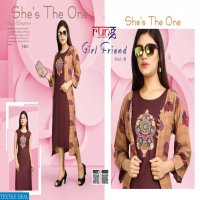 Rung Girl Friend vol-8 Wholesale 2pc kurtis Catalog