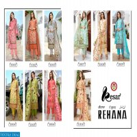 Kesar Rehana Supplier Pure Lawn Dress Material