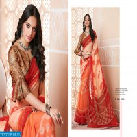 KESSI PRESENT RANGAT CHIFFON GEORGETTE PRINTED DESIGNER SAREE WHOLESALE