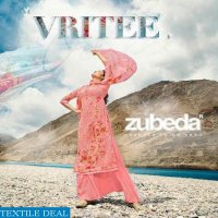 ZUBEDA PRESENTS VRITEE GEORGETTE DIGITAL PRINT SUITS CATALOG WHOLESALERS