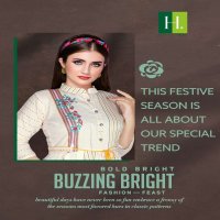 HIRWA PRESENT PEARLS RAYON LONG KURTA COLLECTION