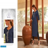 BANWERY BLEND VOL 7 COTTON EMBROIDERY FORMAL WEAR KURTIS