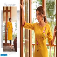 BANWERY BLEND VOL 7 COTTON EMBROIDERY FORMAL WEAR KURTIS
