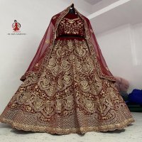 KB-1045 Colour wholesale 9000 Velvet Lehengas Choli