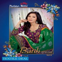 Patidar Batik Special Vol-9 Wholesale Printed Dress Material