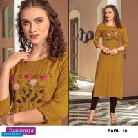 Rangmaya Pari Wholesale Rayon Dobby Kurtis