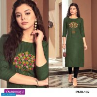 Rangmaya Pari Wholesale Rayon Dobby Kurtis