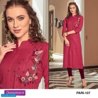 Rangmaya Pari Wholesale Rayon Dobby Kurtis