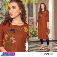 Rangmaya Pari Wholesale Rayon Dobby Kurtis