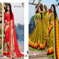Kodas Jackpot Vol-92 Wholesale Reninal Printed Saree With Pallu