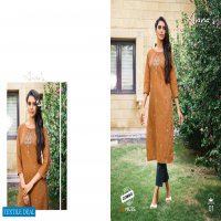 100 Miles Annas Wholesale Kurti With Pant Combo