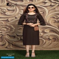Kinti Hayaat Wholesale Straight Reyon Kurtis