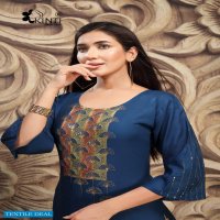 Kinti Hayaat Wholesale Straight Reyon Kurtis