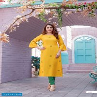 Wooglee Kesar Vol-3 Wholesale Kurti With Pant Catalogs