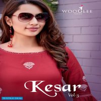 Wooglee Kesar Vol-3 Wholesale Kurti With Pant Catalogs