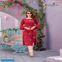 Wooglee Kesar Vol-3 Wholesale Kurti With Pant Catalogs