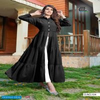 Blue Hill Amayra Wholesale Long Gown With Side Cut Kurtis