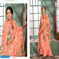 Alok Parampara Wholesale Pure Zam Cotton Self Embroidery Dress Material