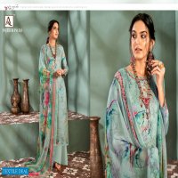 Alok Parampara Wholesale Pure Zam Cotton Self Embroidery Dress Material