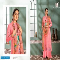 Alok Parampara Wholesale Pure Zam Cotton Self Embroidery Dress Material