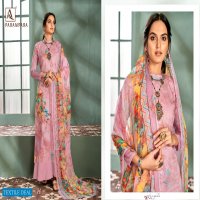 Alok Parampara Wholesale Pure Zam Cotton Self Embroidery Dress Material