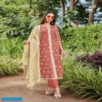 SYASII FLORENCE READYMADE SILK SLUB SALWAR KAMEEZ FOR CASUAL STYLE