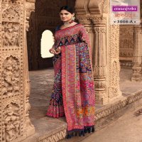 MANJULA PRESENT AARADHYA BANARASI SILK TRADITIONAL WEAR FANCY SAREE