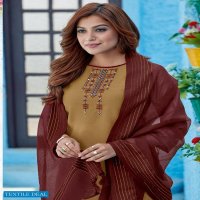 Ladies Flavours Saffron Wholesale Readymade Dress