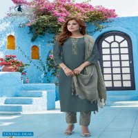 Ladies Flavours Saffron Wholesale Readymade Dress
