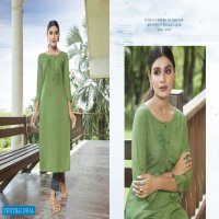 Kivi Pears Wholesale Long Handwork Kurtis