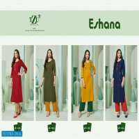 ESHANA BY TZU COTTON KURTI WITH PANT SUPPLIER