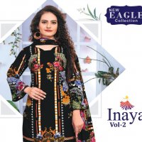 New Eagle Collection Inaya Vol-2 Wholesale Pure Cotton Dress Material