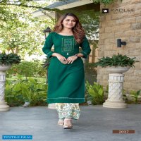 Kadlee Pankh Vol-5 Wholesale Ready to Wear Kurti With Plazzo Set