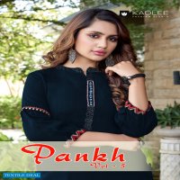Kadlee Pankh Vol-5 Wholesale Ready to Wear Kurti With Plazzo Set