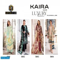 Keval Fab Kaira Luxury Vol-5 Pure Lawn Print Salwar Kameez