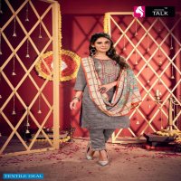 CRYSTAL VOL 1 BY FASHION TALK HEAVY SILK LINING WITH EMBROIDERY WORK AND HANDWORK READYMADE SUIT