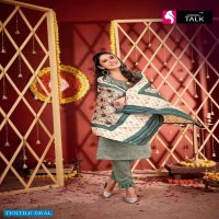 CRYSTAL VOL 1 BY FASHION TALK HEAVY SILK LINING WITH EMBROIDERY WORK AND HANDWORK READYMADE SUIT