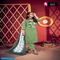 CRYSTAL VOL 1 BY FASHION TALK HEAVY SILK LINING WITH EMBROIDERY WORK AND HANDWORK READYMADE SUIT