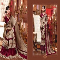 RIDHAM SAREES YEH HAI MOHABBTEIN VOL 13 FRILL DESIGNER LYCRA SARIS WHOLESALER