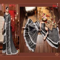 RIDHAM SAREES YEH HAI MOHABBTEIN VOL 13 FRILL DESIGNER LYCRA SARIS WHOLESALER