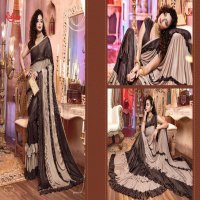 RIDHAM SAREES YEH HAI MOHABBTEIN VOL 13 FRILL DESIGNER LYCRA SARIS WHOLESALER