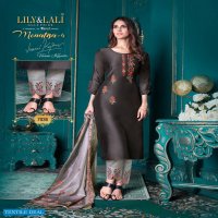 Lily And Lali Monalisa Vol-4 Wholesale Full Stitched Dress