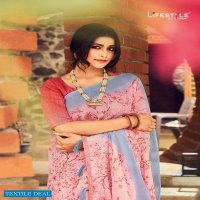 LIFESTYLE VASUNDHARA COTTON PRINTED LINEN COTTON SAREE SUPPLIER