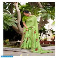AVANTIKA BY KASHVI GEORGETTE PRINTED DAILY WEAR FANCY SAREE